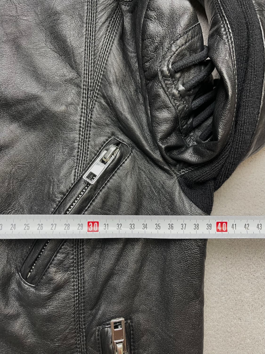 [s] 여성 하이넥 레더자켓 - 양가죽자켓 (릭오웬스 스타일) 상품이미지6