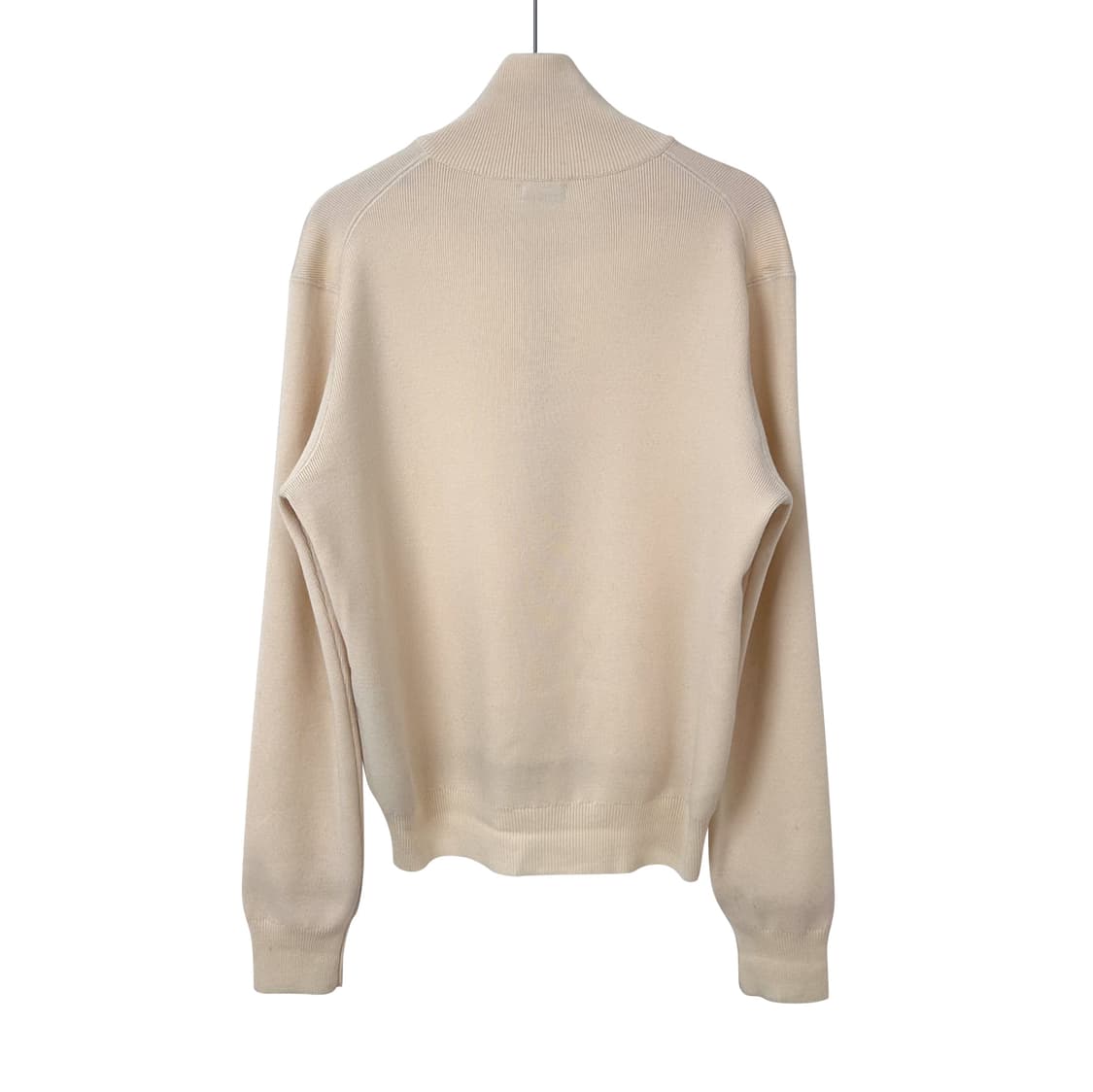 [52] 톰포드 헤비 울 하프 집업 니트 아이보리 상품이미지7