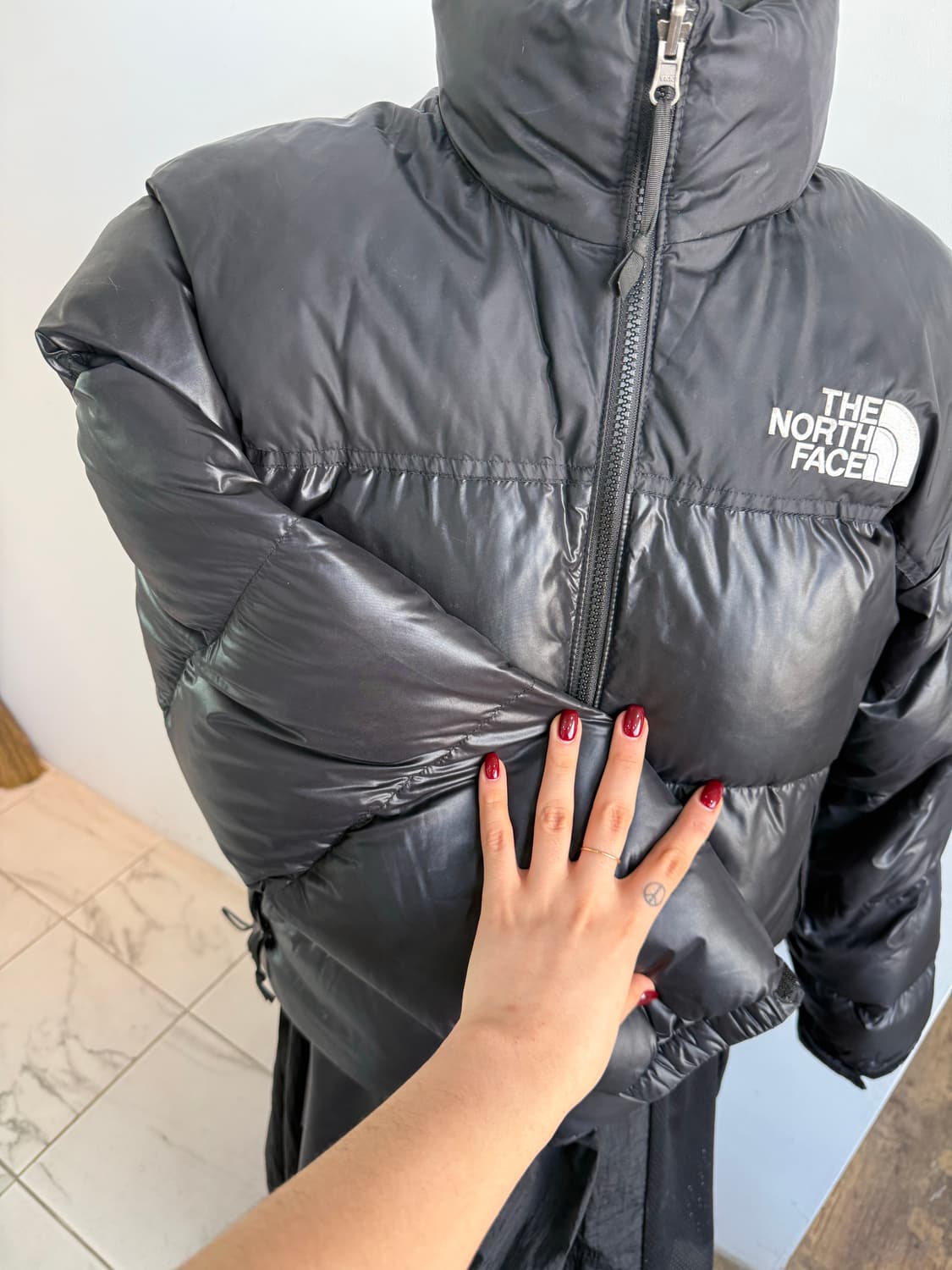 노스페이스 눕시 하이브리드 다운 볼 자켓 라지 사이즈 팔아요 상품이미지2