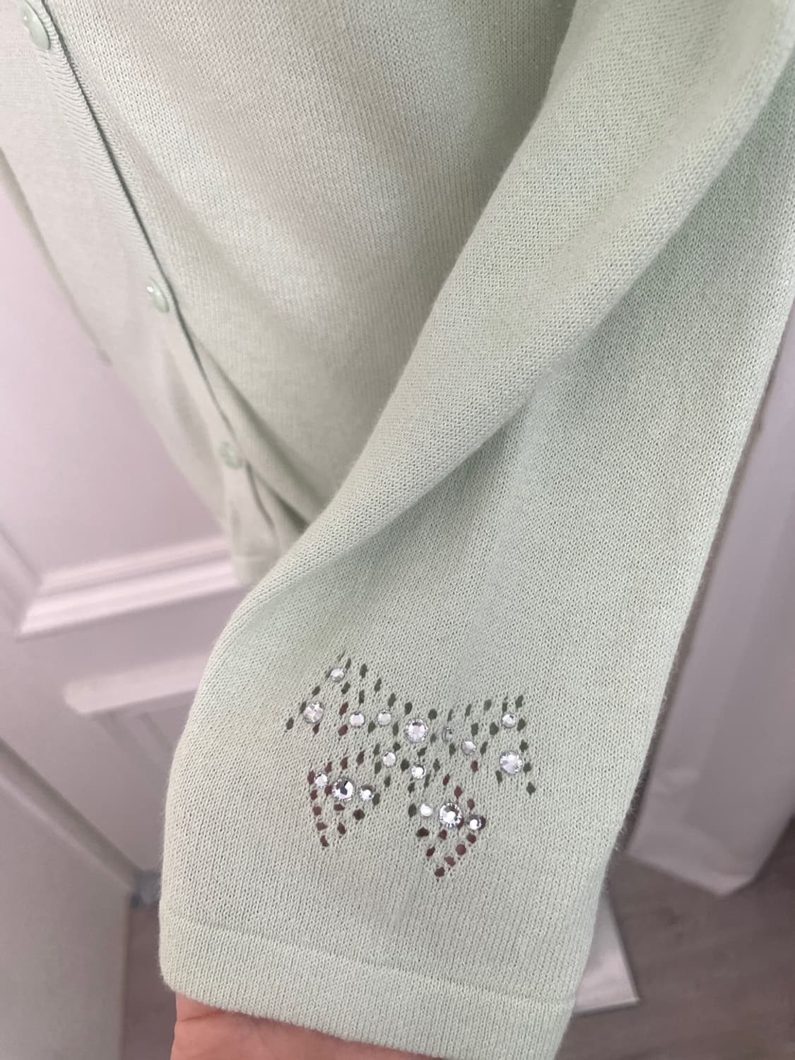 light green sleeve cubic summer cardigan 상품이미지9