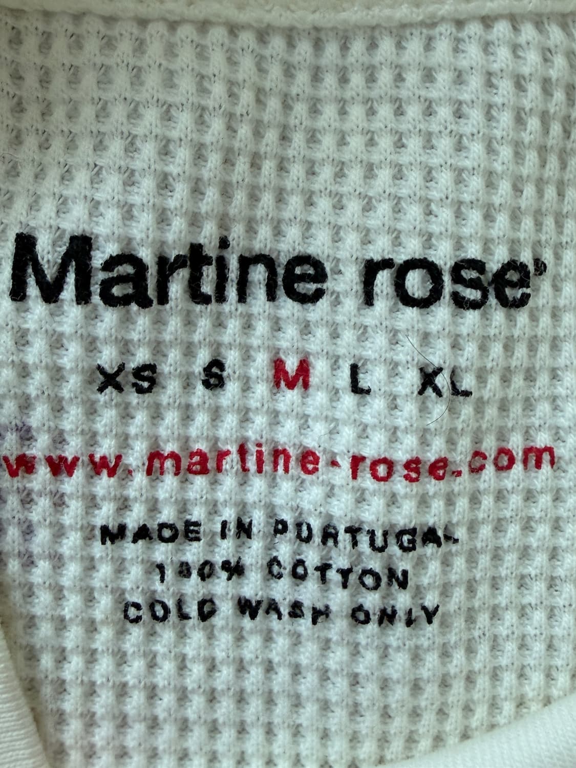 Martine rose 플라워 롱 슬리브 상품이미지6