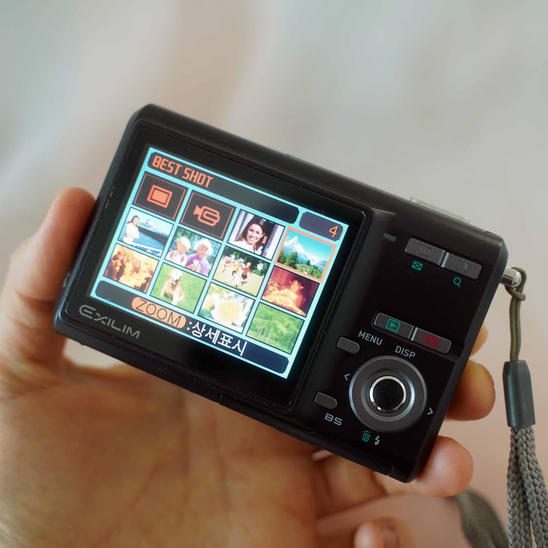 카시오 엑실림 EX-Z70 Casio Exilim EX-Z70 black 상품이미지4