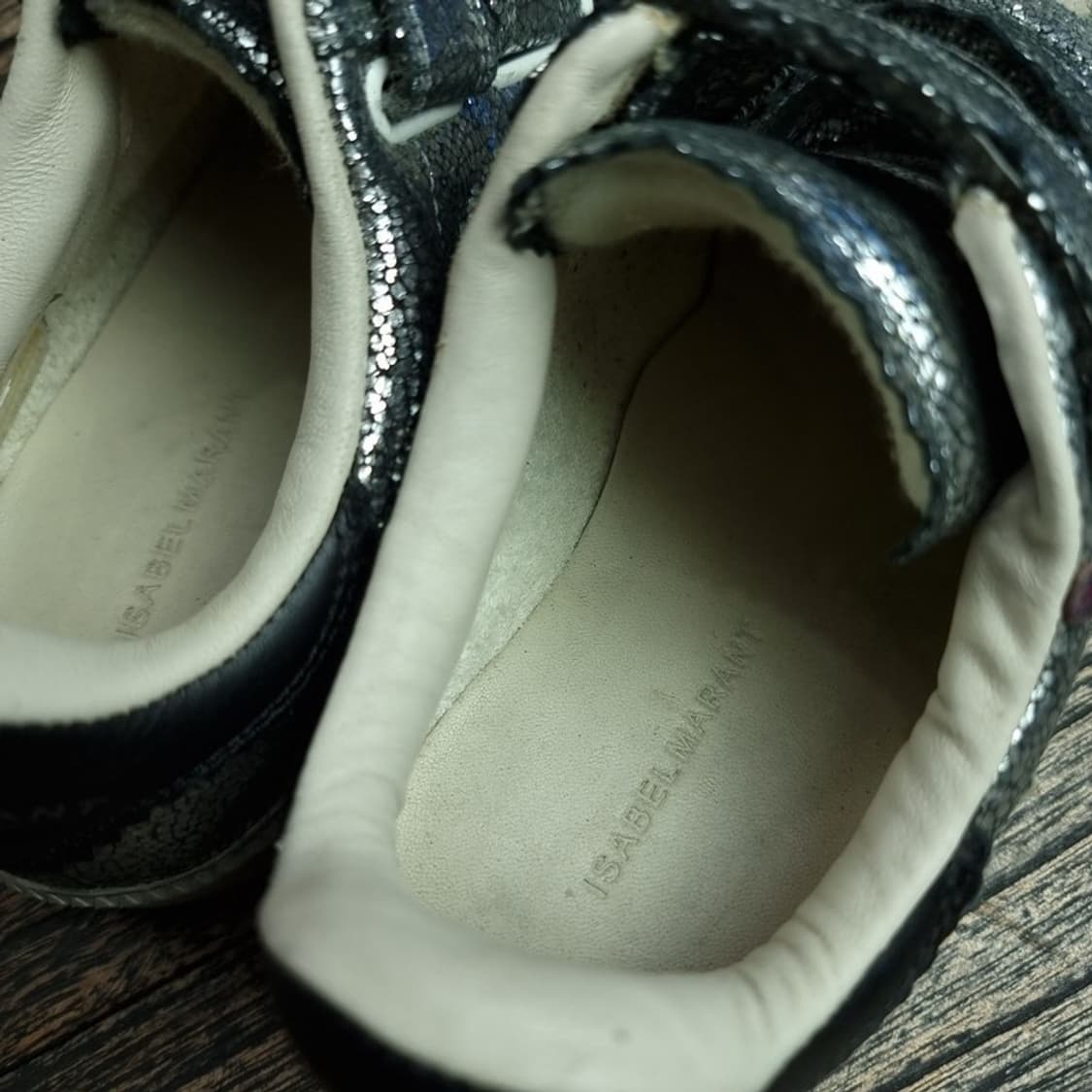 [이자벨마랑] 벨크로 실버 스니커즈 P01583 상품이미지8