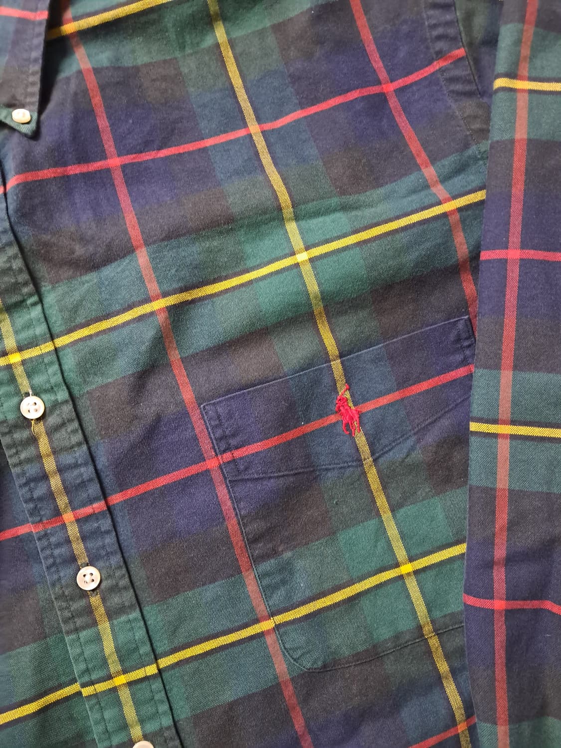 폴로랄프로렌 체크남방 상품이미지3