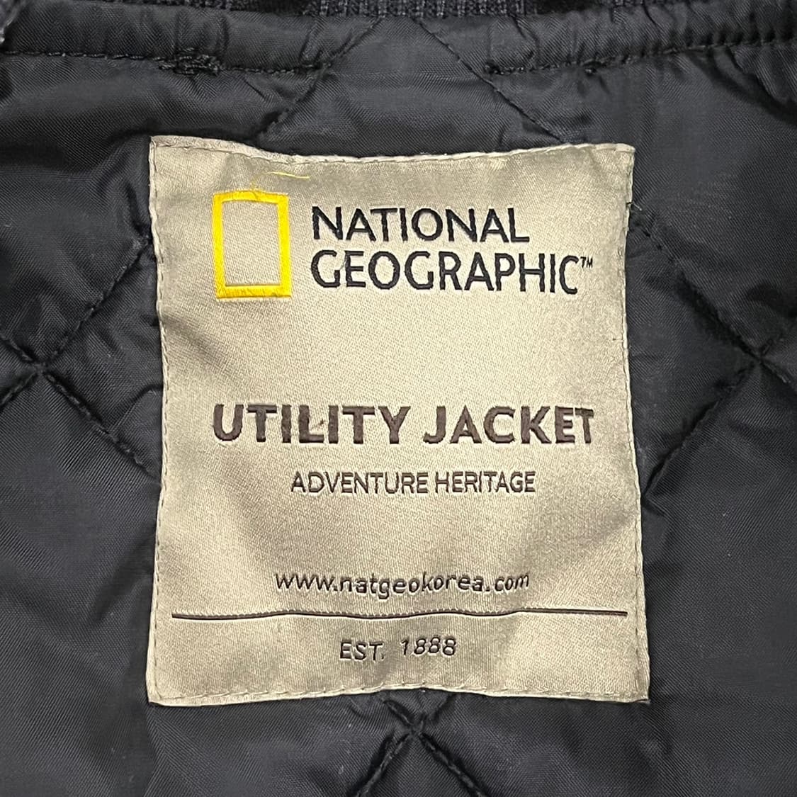 [정품/L] 내셔널지오그래픽 유틸리티 블랙 자켓 b17 상품이미지5