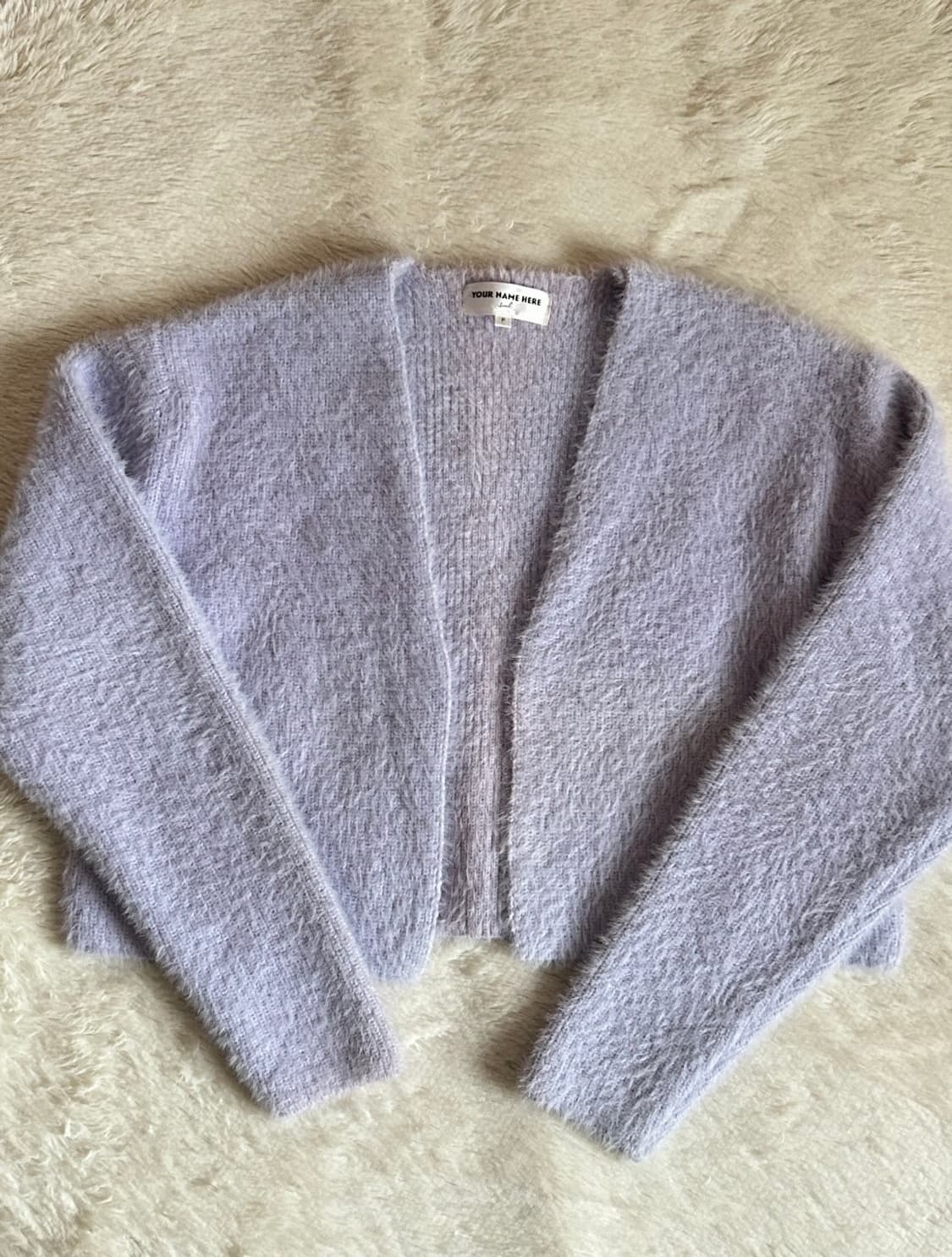 유어네임히얼 촉촉이 가디건 세트 라벤더 상품이미지4