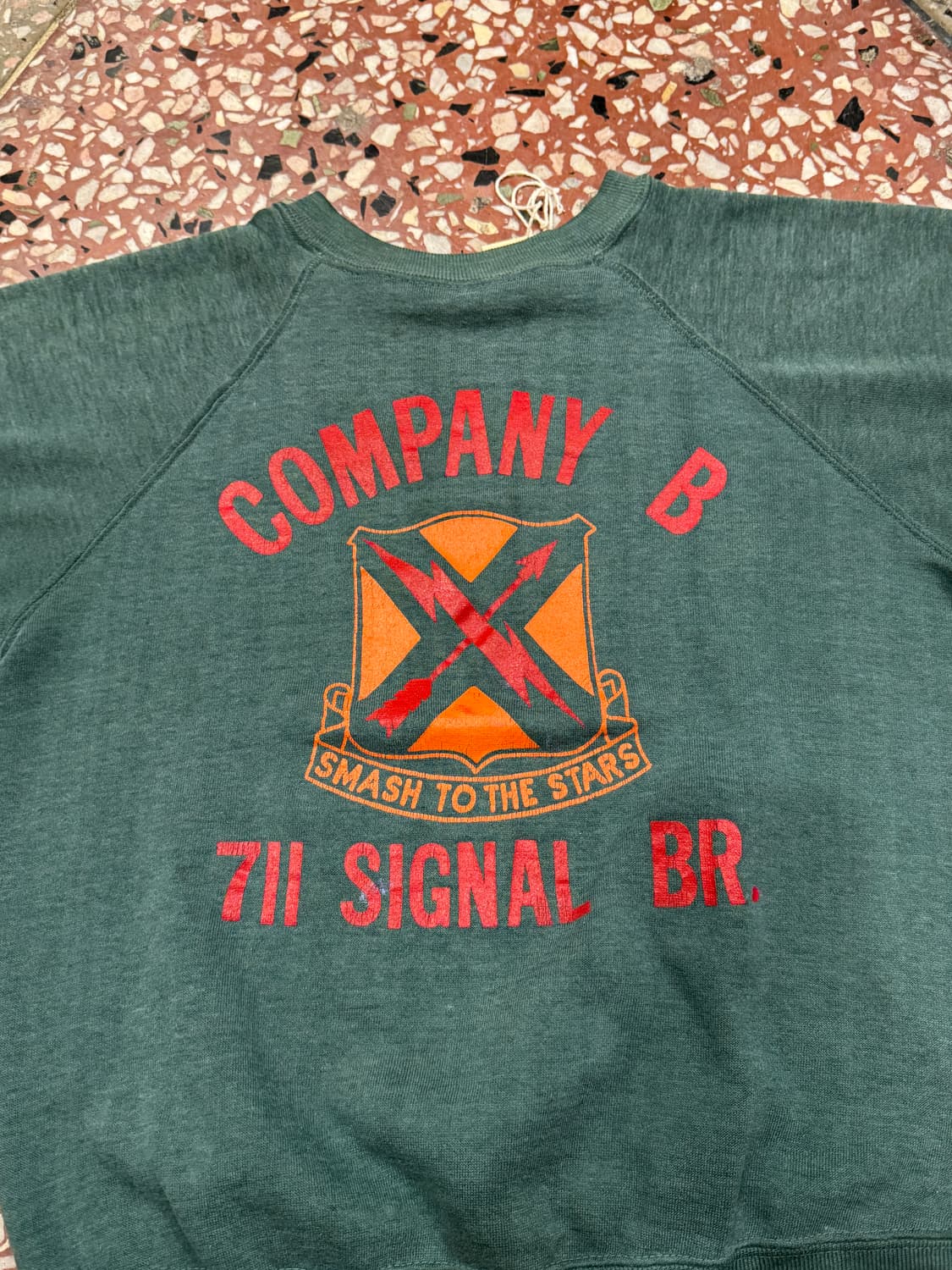 60s 711 통신부대 하프스웻 (M) 상품이미지4