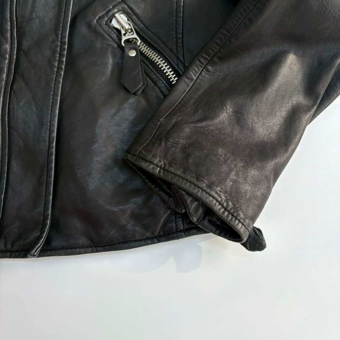 [34] 이자벨마랑 매장판 양가죽 바스크퀄팅 라이더 자켓 상품이미지5