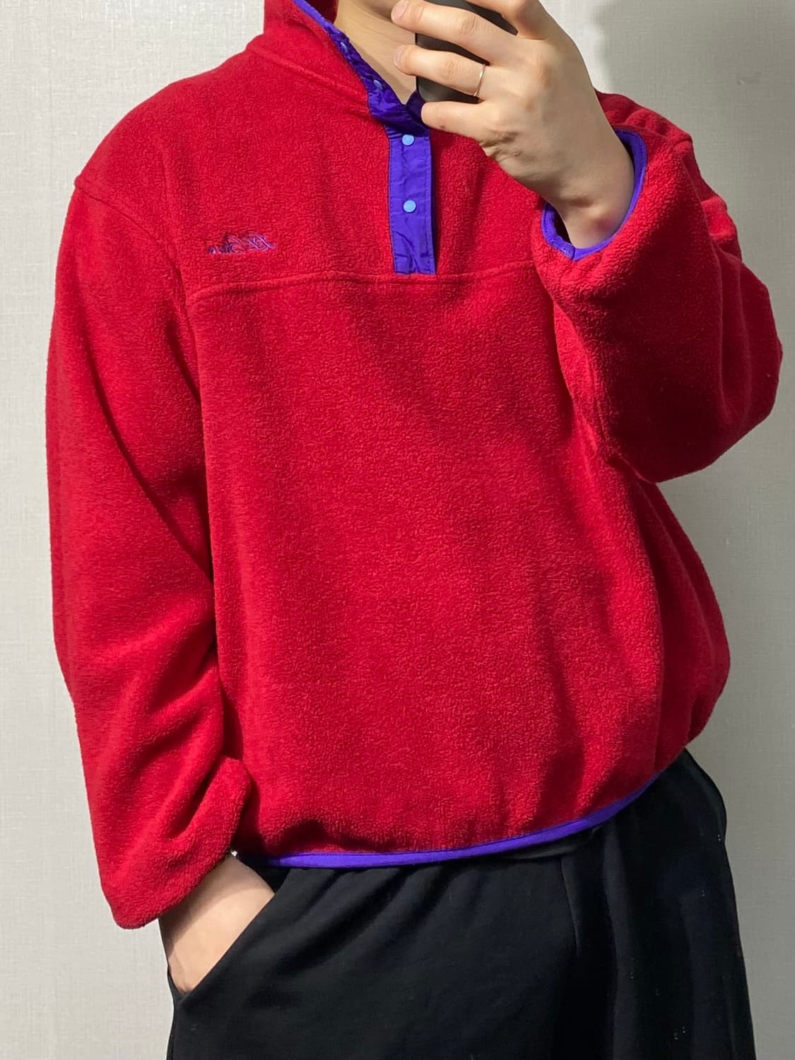 [M] 90s L.L.Bean 엘엘빈 플리스 풀오버 상품이미지8