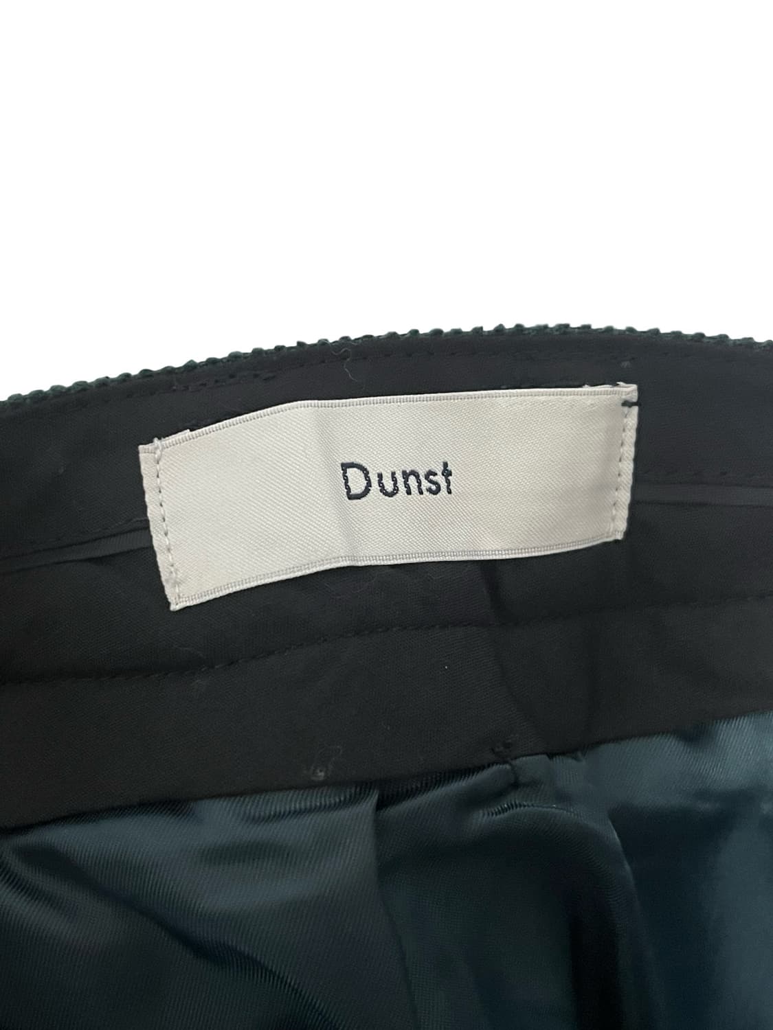 새상품)던스트 A라인 코듀로이 스커트 그린 M 상품이미지4