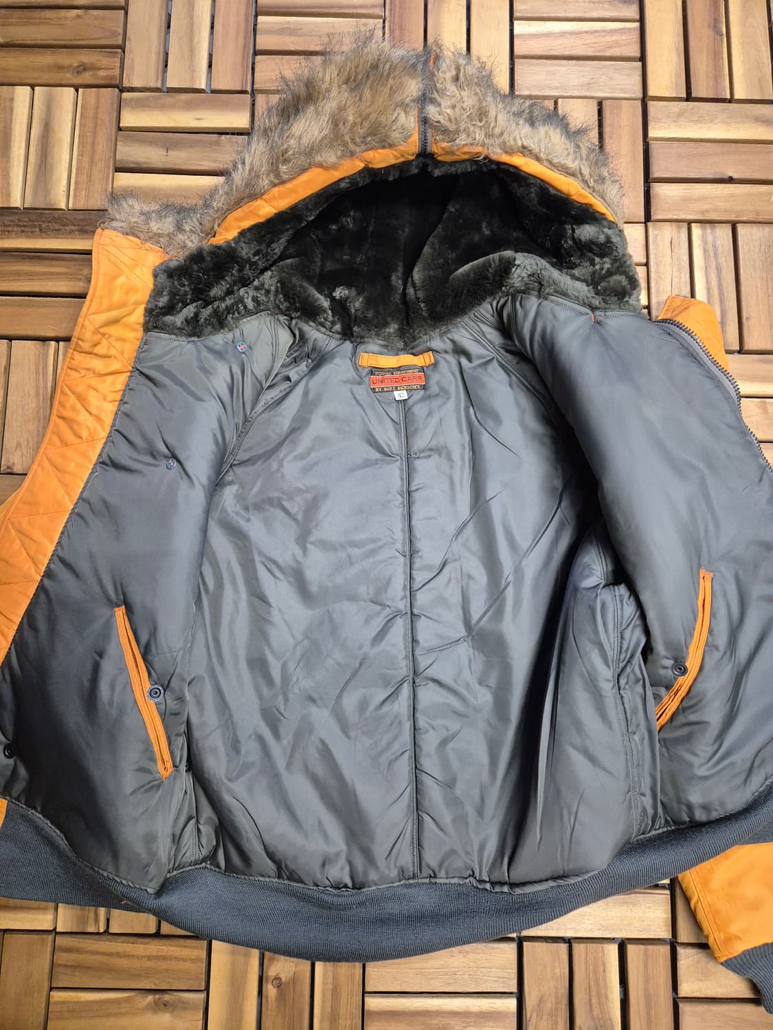 Buzz rickson 버즈릭슨 united carr n2b 항공 점퍼 상품이미지2