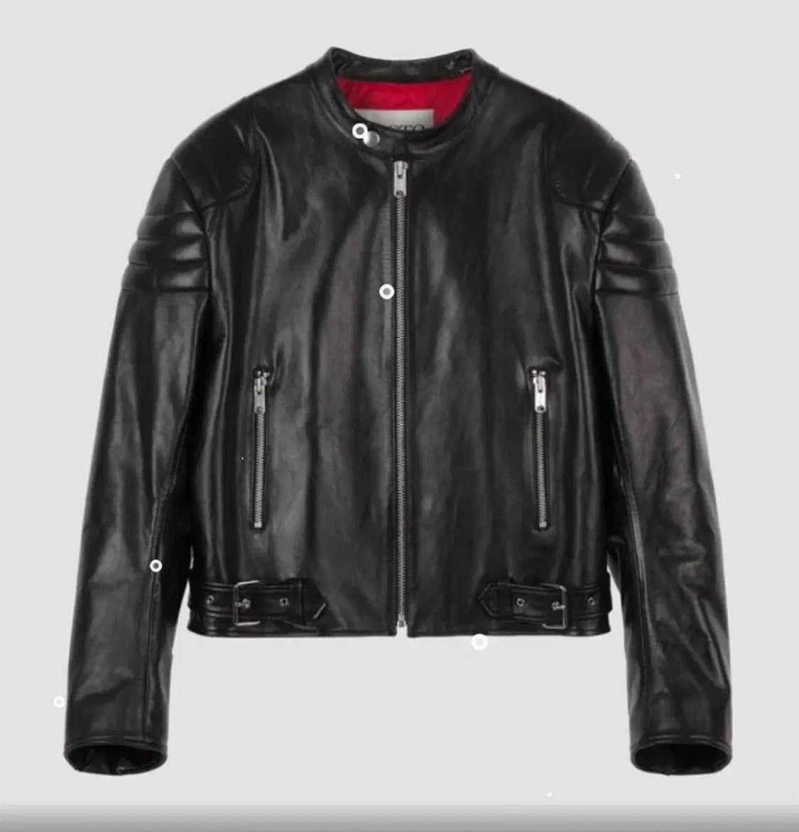 L)렉토 레드라이너 레더 라이더자켓 상품이미지1
