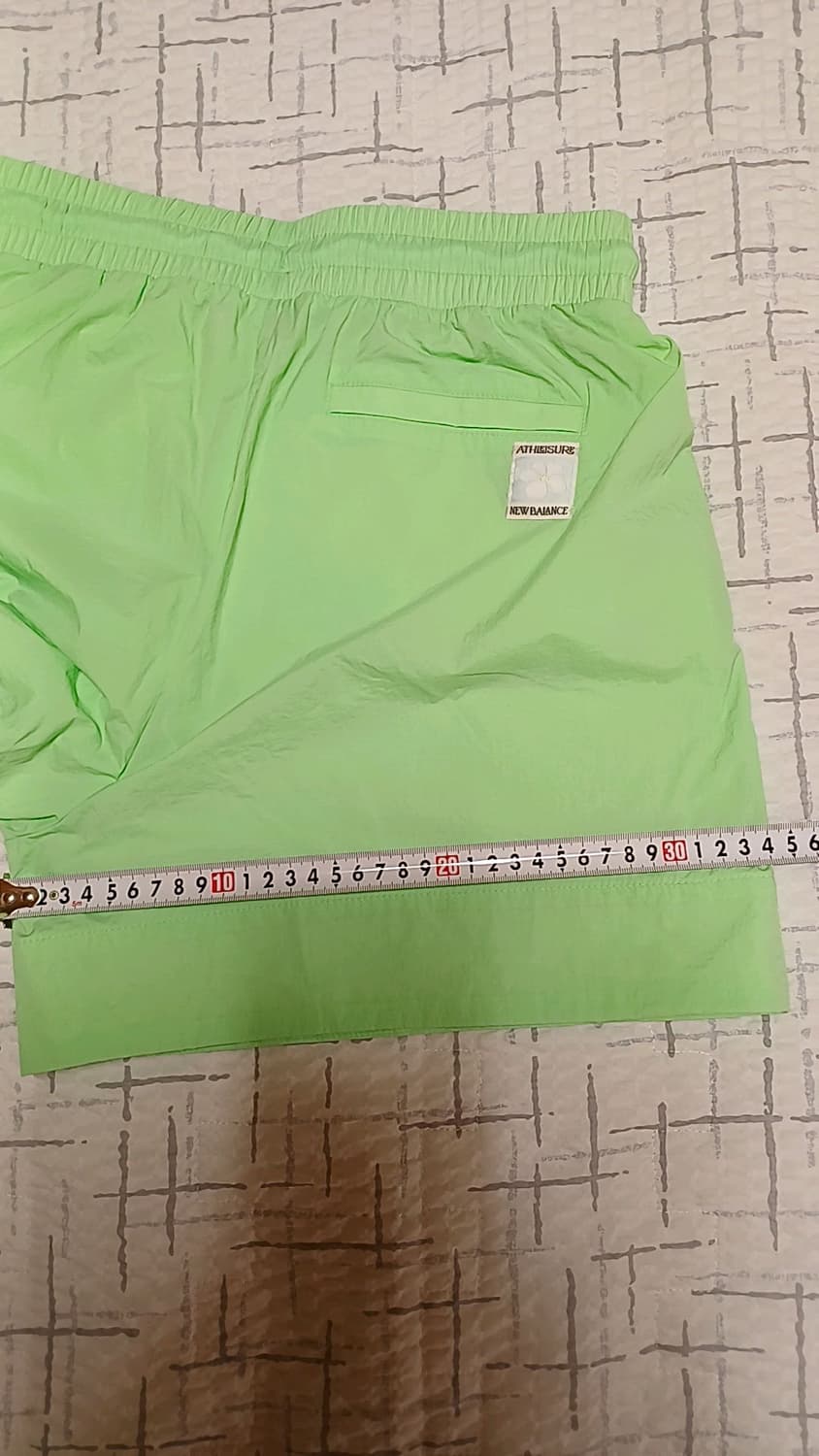 뉴발란스 얇은우븐반바지 27인치 기장40 상품이미지9