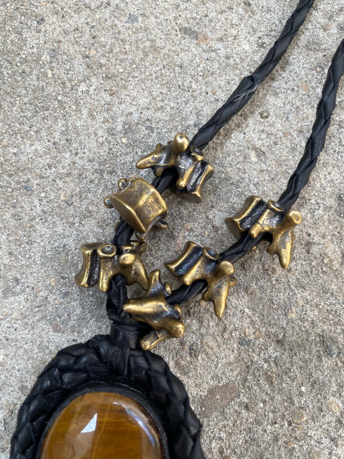 vkei leather necklace 상품이미지3