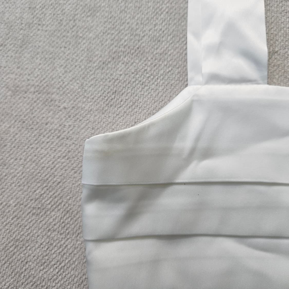 44 빈티지 여성 플리츠 민소매 블라우스 0402Y 상품이미지5