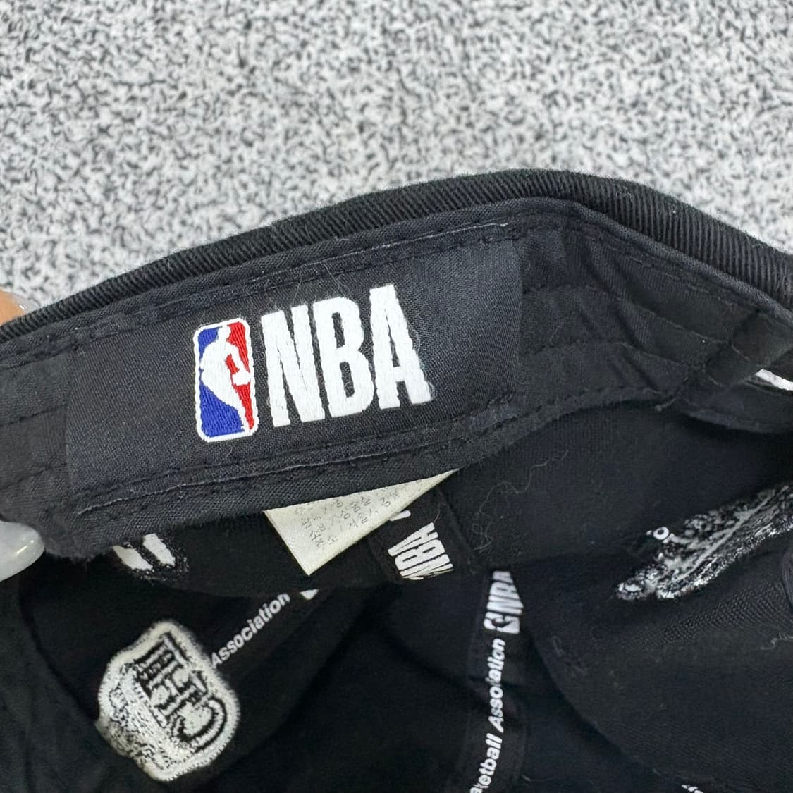 NBA 엔비에이 펠트 패치 볼캡 모자 0323J 상품이미지5