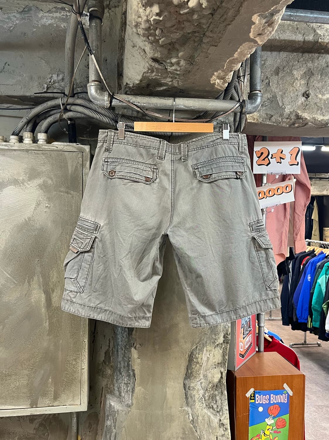 디키즈 카고 하프 팬츠 차콜 34 #csz3384 상품이미지2