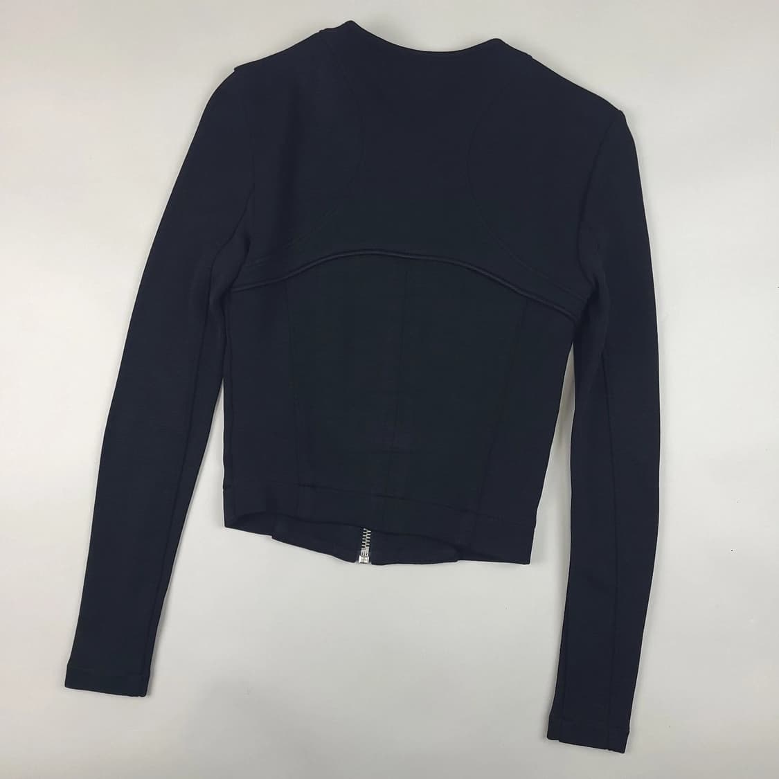 헬무트랭 풀 집업 비스코스 디자이너 재킷 블랙 상품이미지2