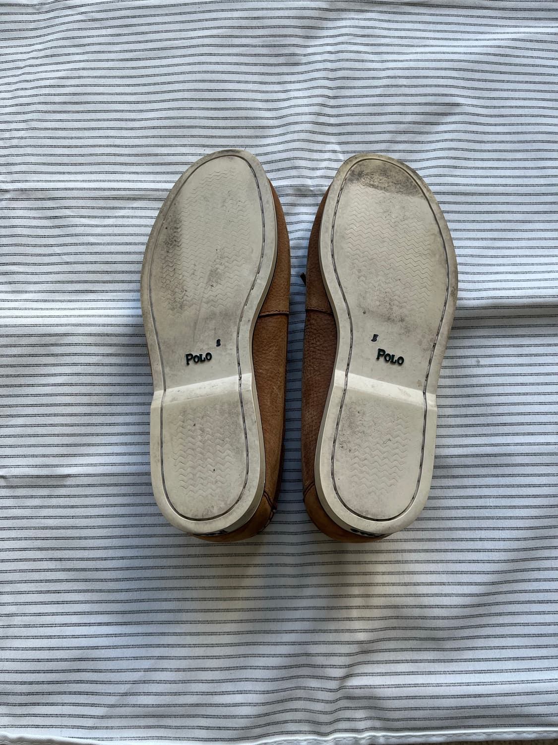 폴로 랄프 로렌 레더 보트슈즈 (265-270) 상품이미지8