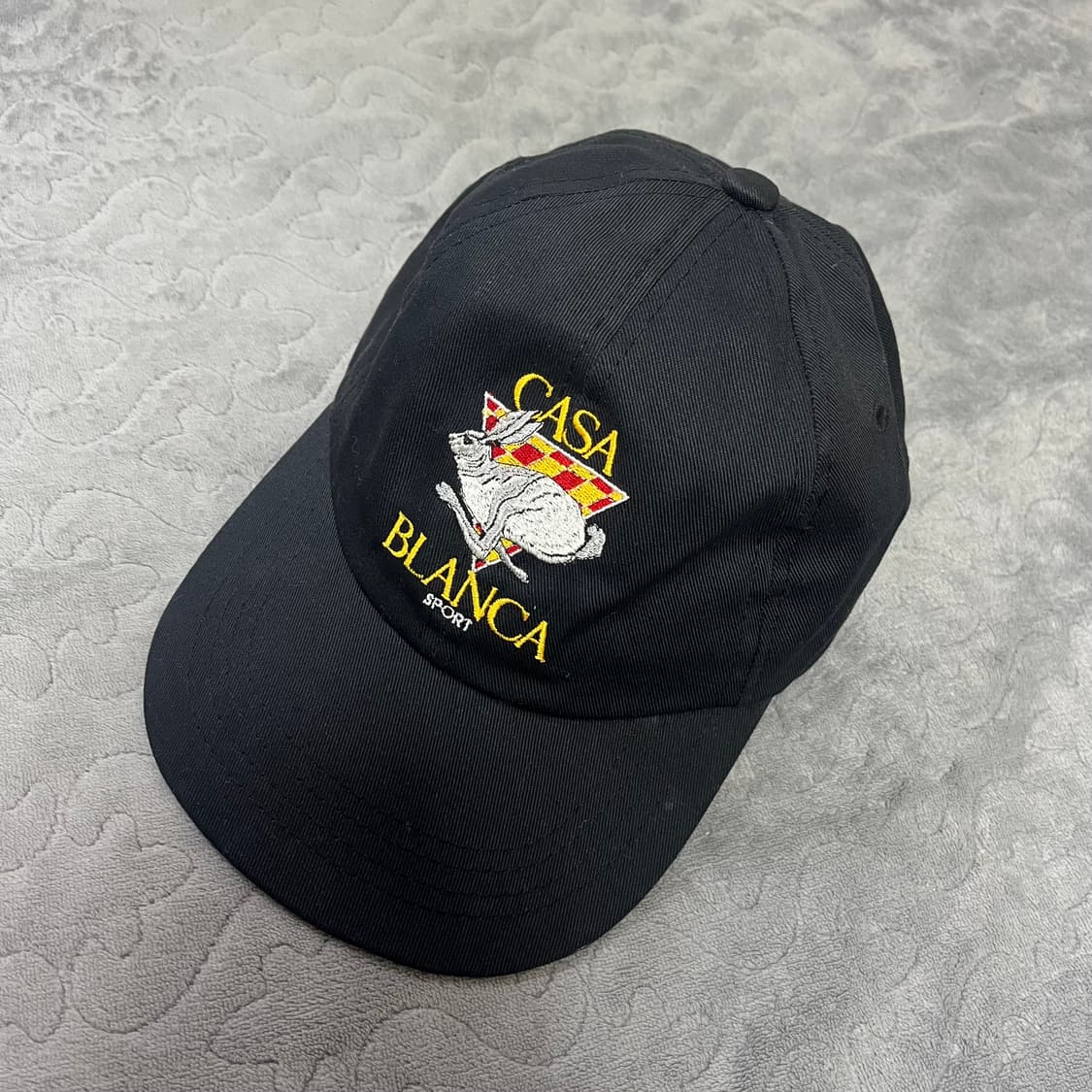 카사블랑카 볼캡 블랙 래빗 스포츠 rabbit 상품이미지1