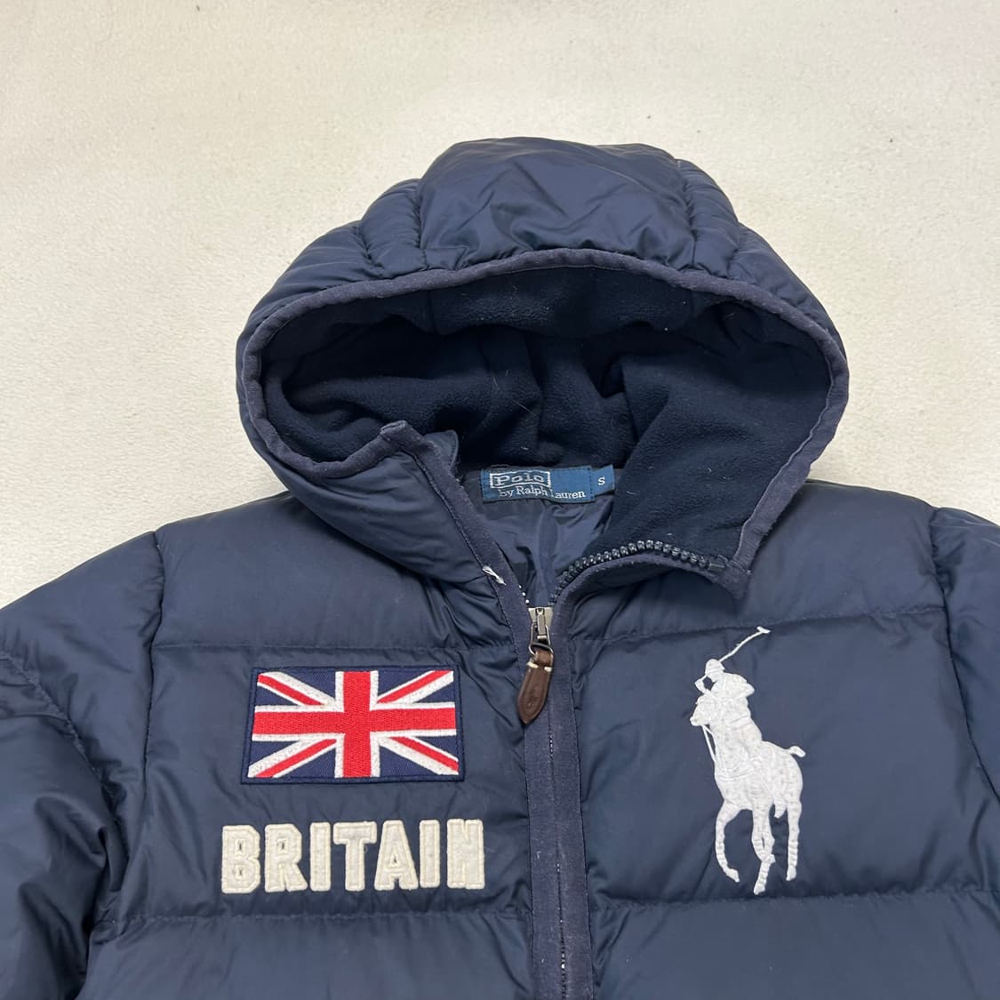 Polo Big Pony Navy Padding Jacket 상품이미지5