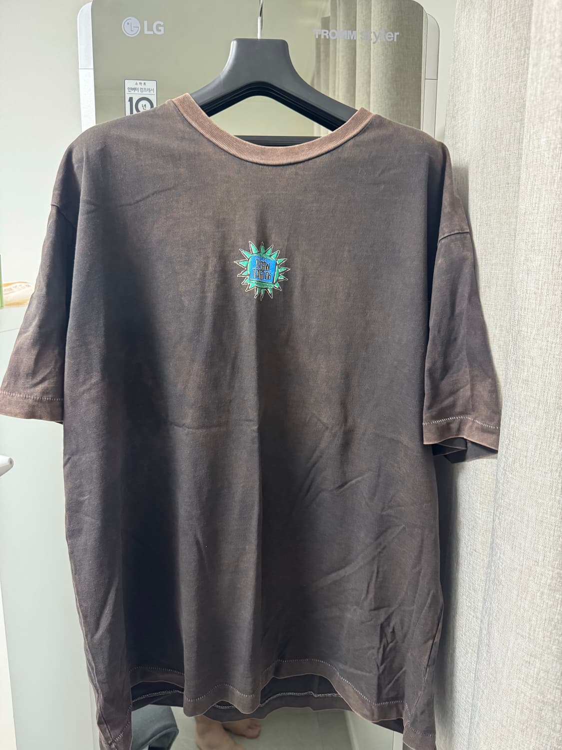 블라인드파일즈 가먼트다잉 템플턴 2사이즈 도넛리벤지 뤡코즈 블랙아웃 상품이미지3