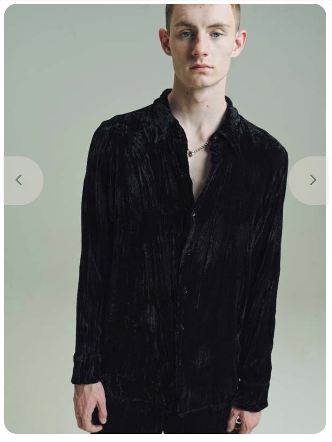 Gabriela Coll Garments Velvet Shirts 상품이미지1