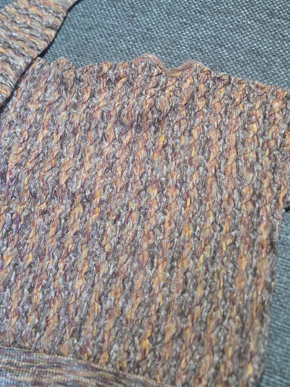 COCOMO 케이블 니트 상품이미지3