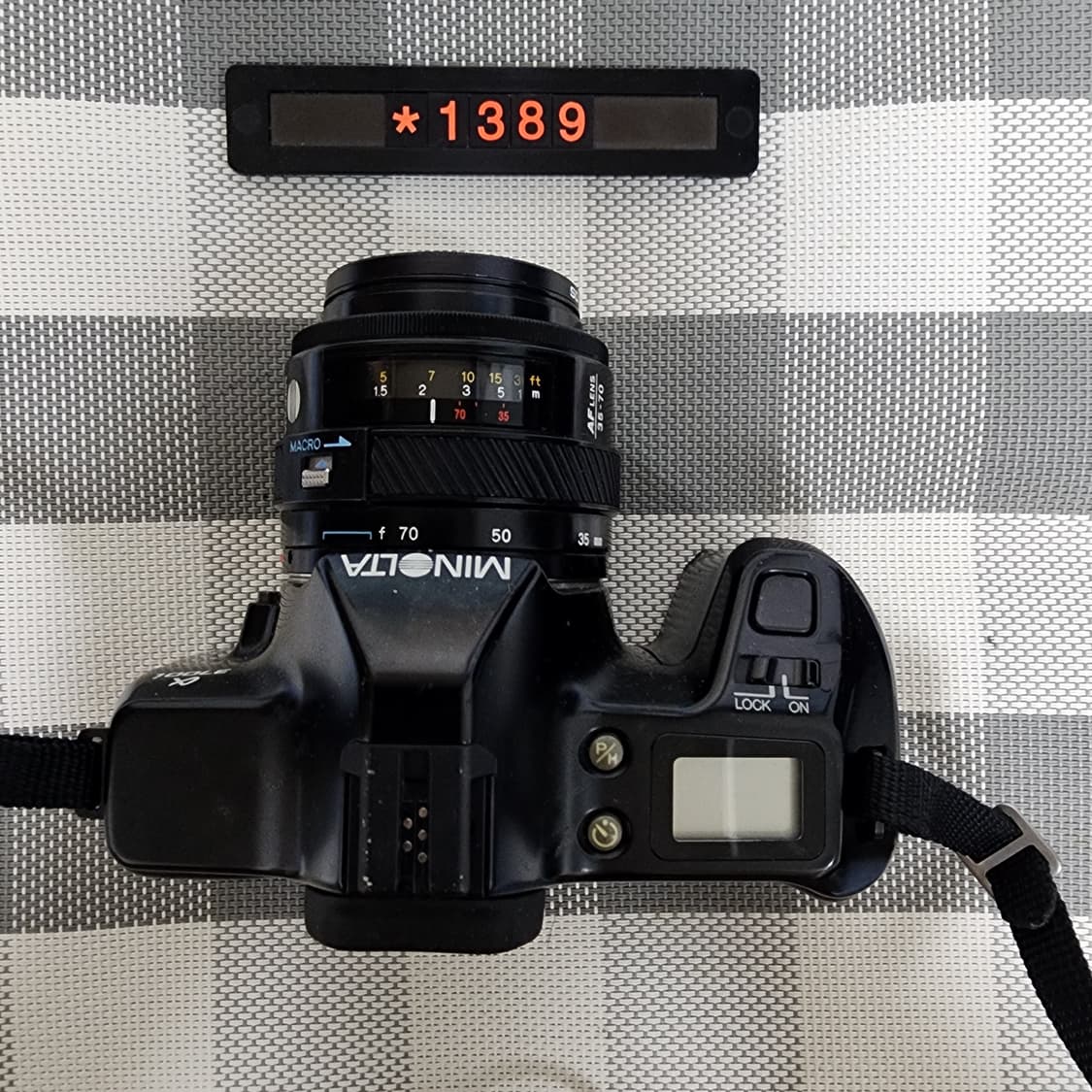 미놀타 알파 3700 i 필름카메라 35-70 줌렌즈 상품이미지2
