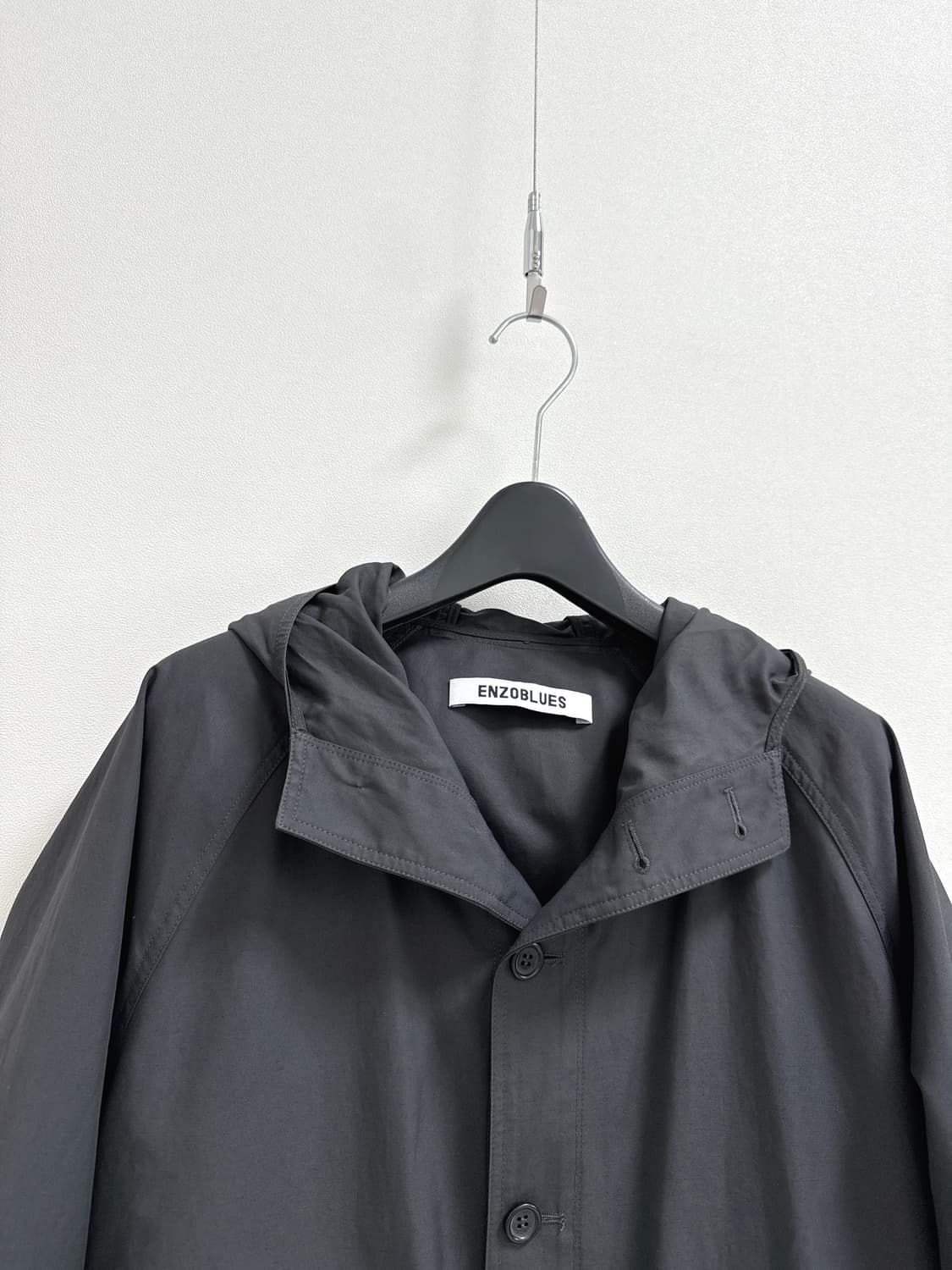 엔조블루스 후드 버튼 자켓 상품이미지4