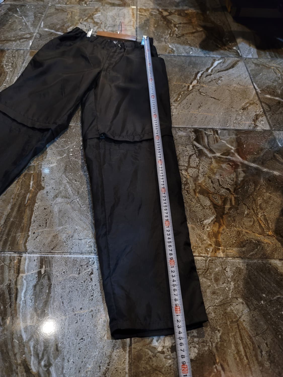 90's~ og bape 레어 블랙 윈드브레이커 셋업 (2way) 상품이미지10