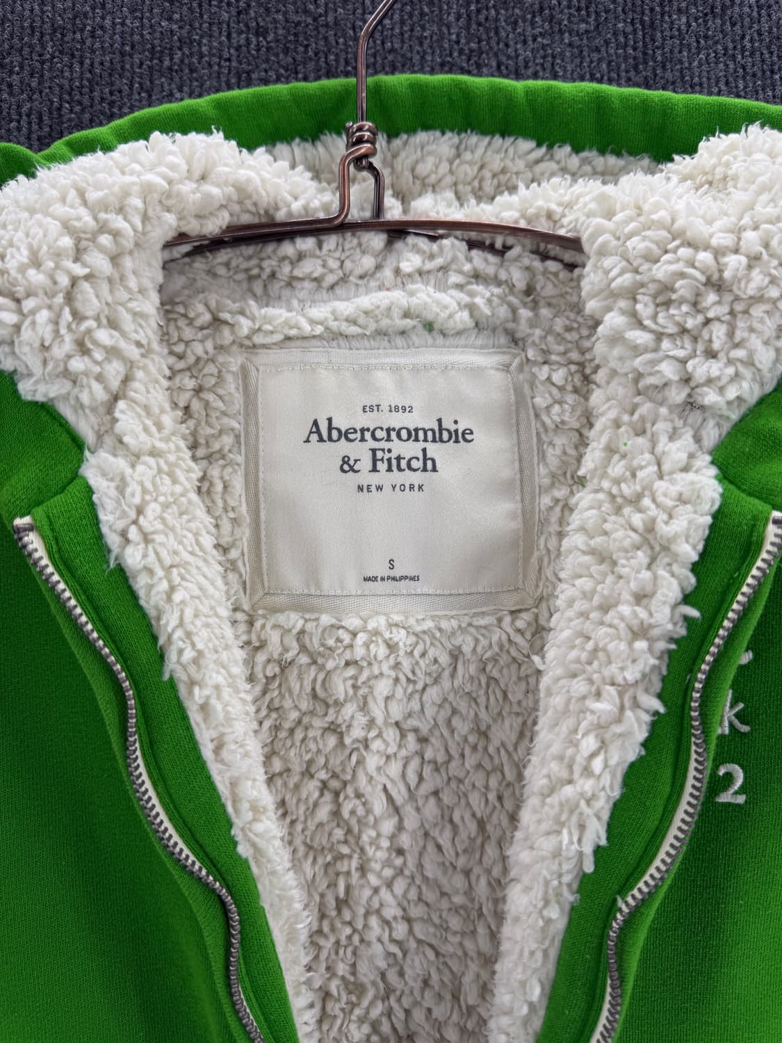 보아 양털 후드집업 상품이미지3