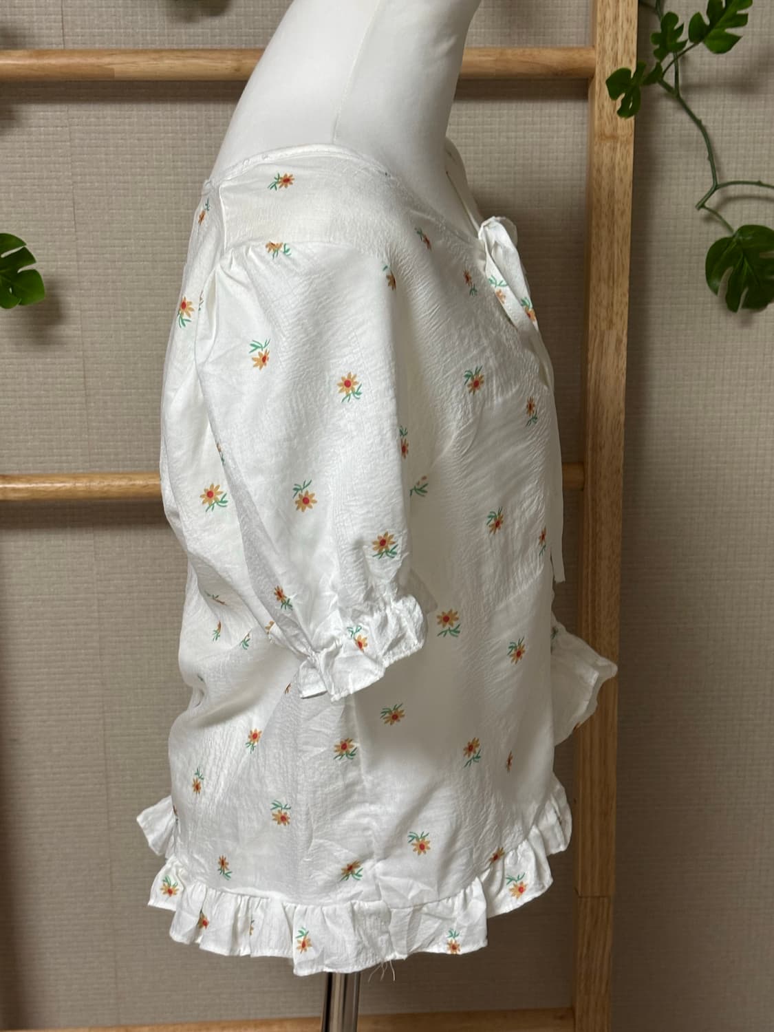 플라워 자수 블라우스🌼 상품이미지7