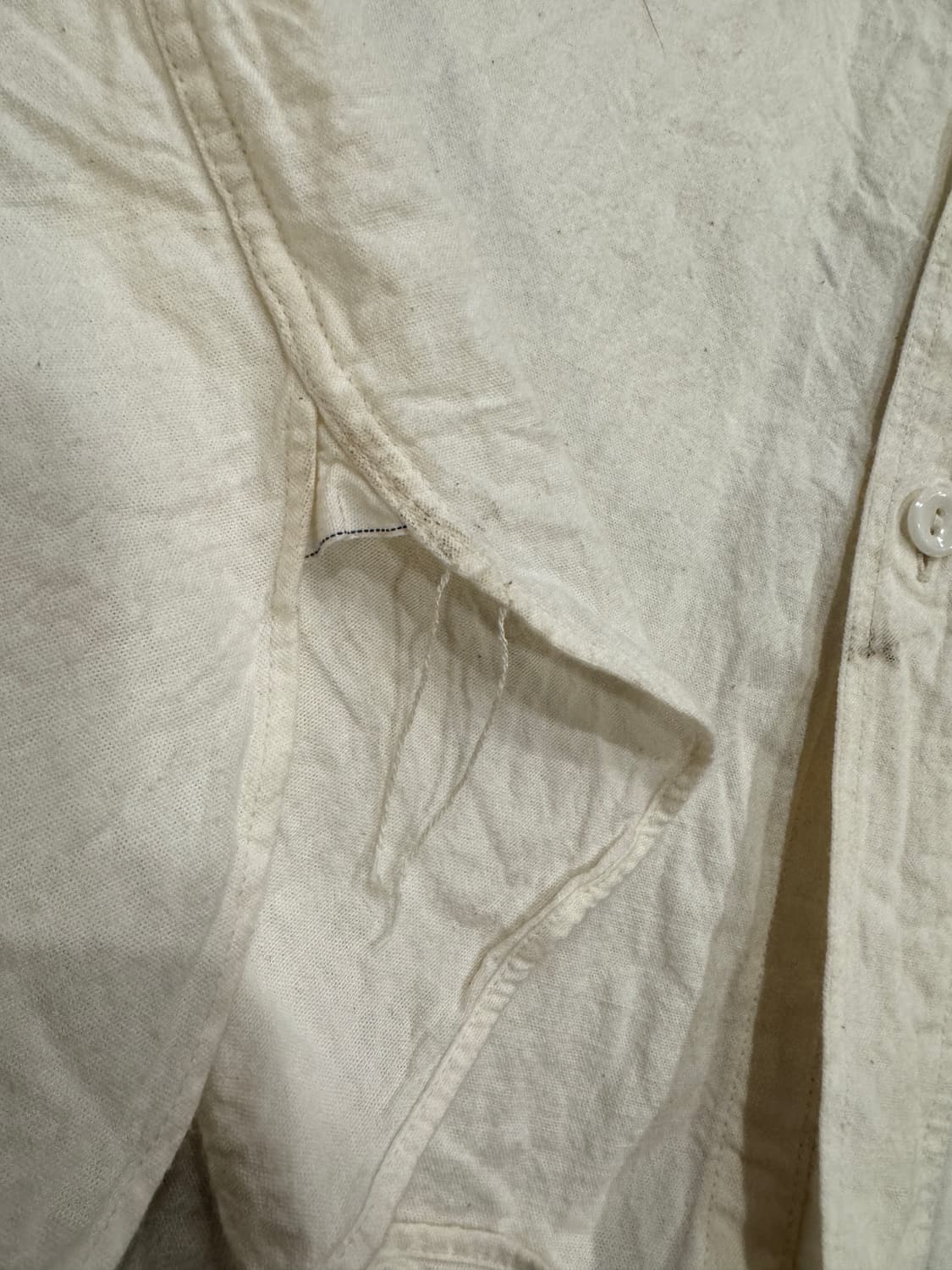 버즈릭슨 화이트 샴브레이셔츠 (15.5) 상품이미지6