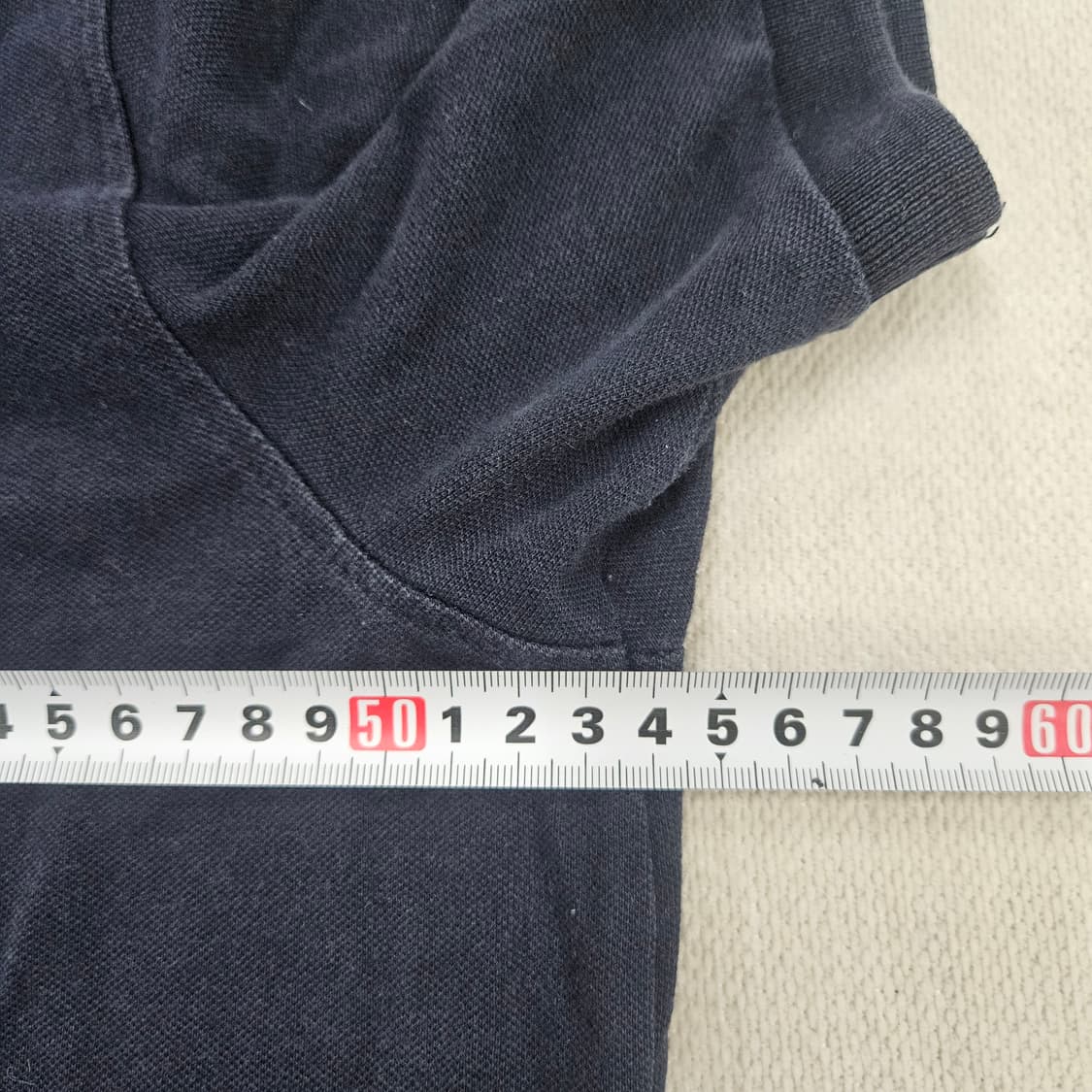 XL 105 US폴로 네이비 카라 반팔티 0604Y2 상품이미지6
