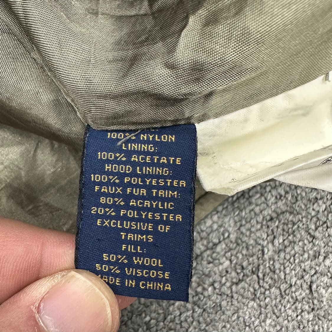 폴로진스 N-3B 야상 패딩 상품이미지4