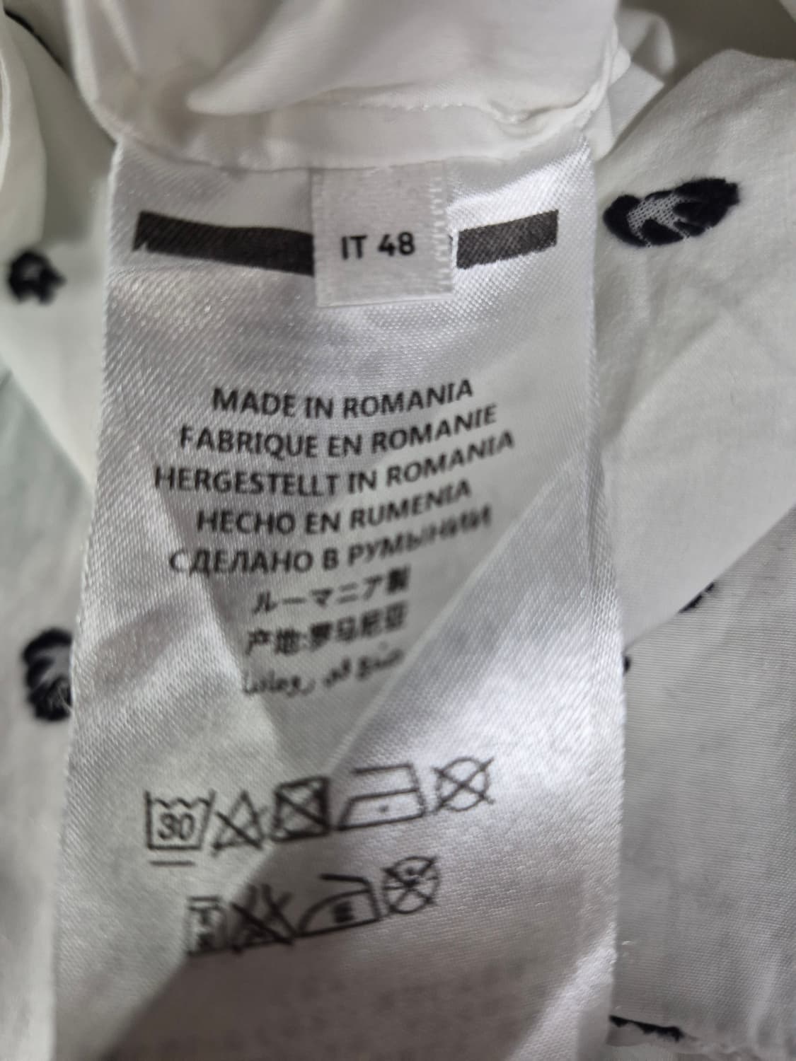 알렉산더맥퀸 맥큐 mcq  자수 셔츠 남방 이태리48  국내95 상품이미지5