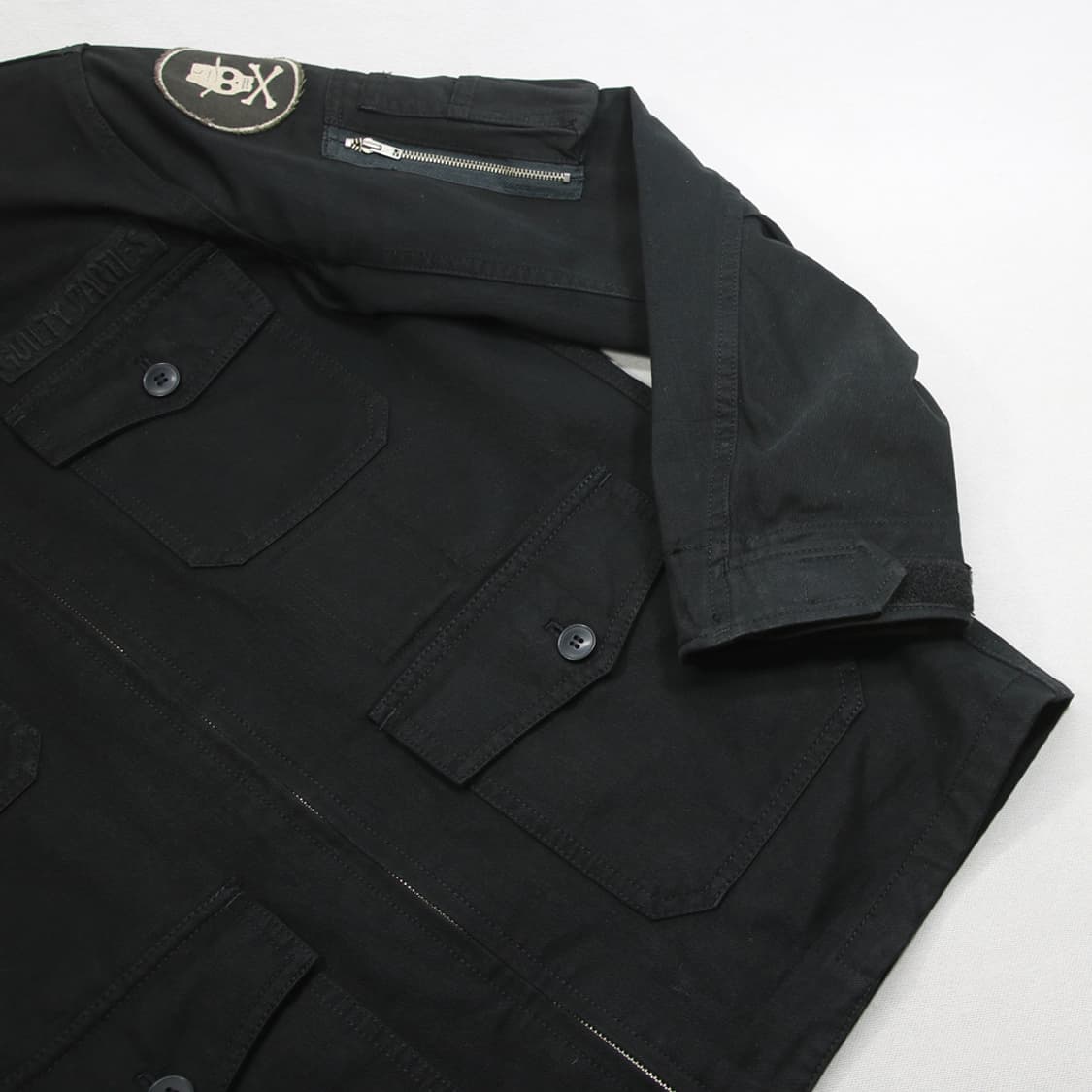 (착용컷) WACKO MARIA 밀리터리 자켓 (남성용 M) 상품이미지8