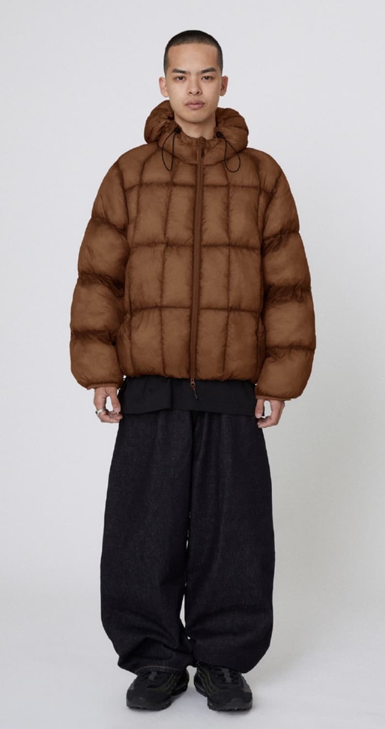 스웨이드 푸퍼 자켓 상품이미지3