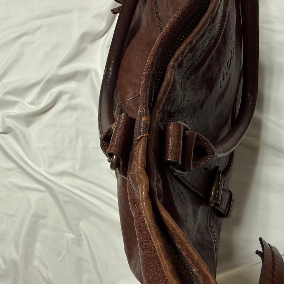 [OS] Monsac 몽삭 가죽 토트백 상품이미지5