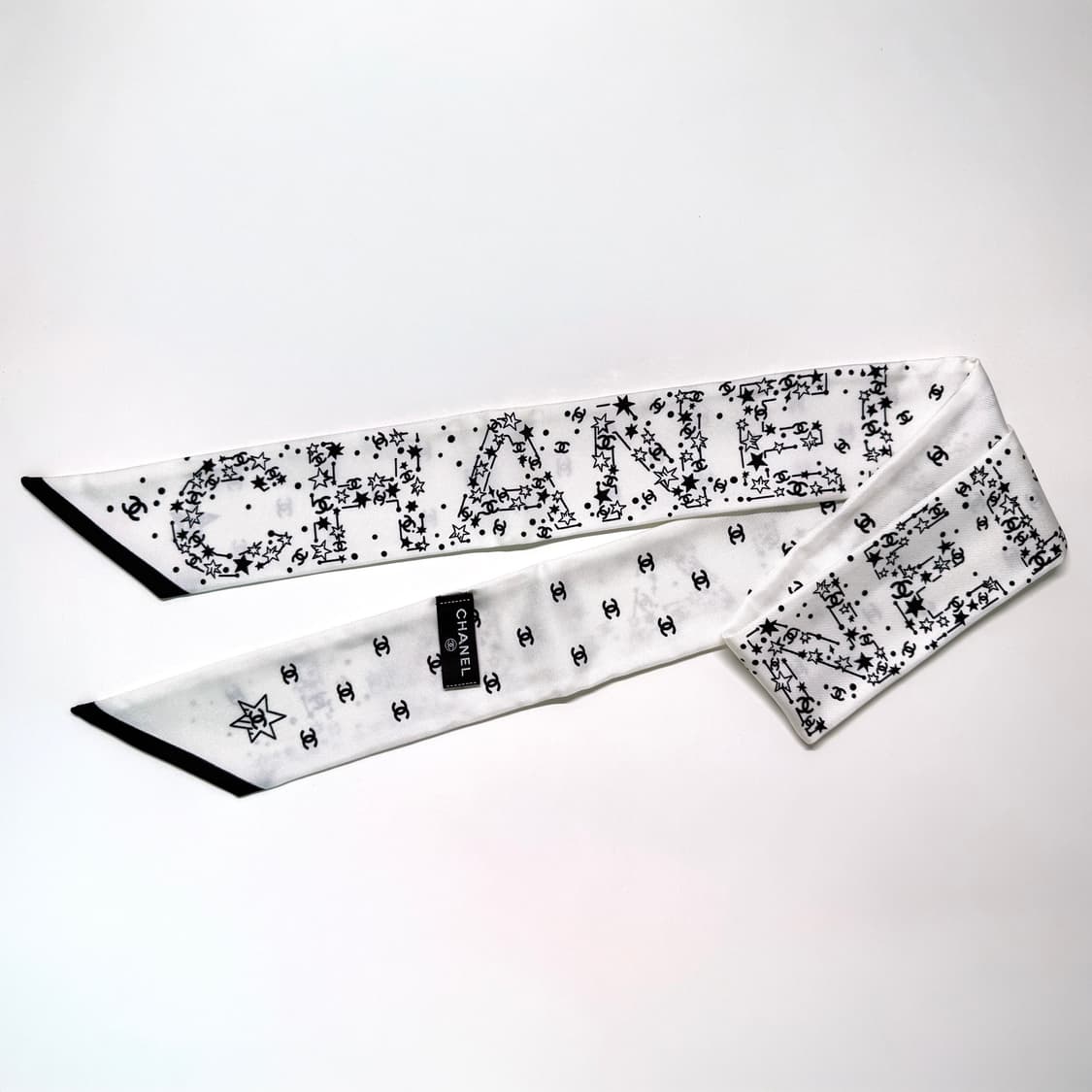 샤넬 트윌리 방도 스카프 헤어밴드 상품이미지1