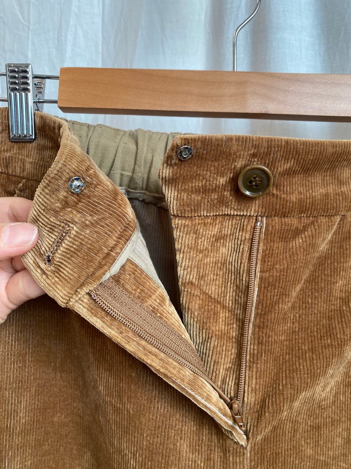 GEORGES RECH 코듀로이 와이드밴딩팬츠(M) 상품이미지5