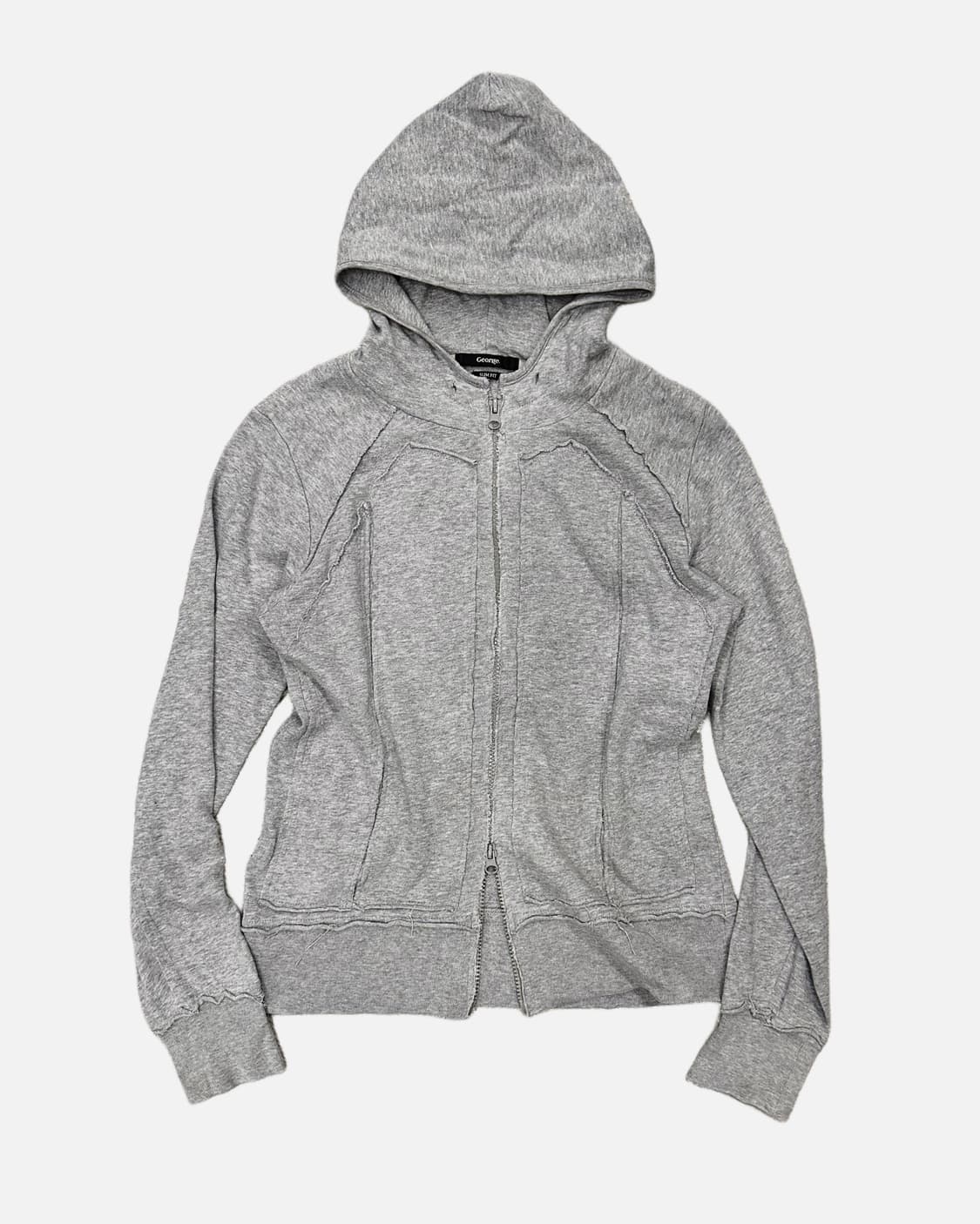 grunge pannel hood zip-up 상품이미지1