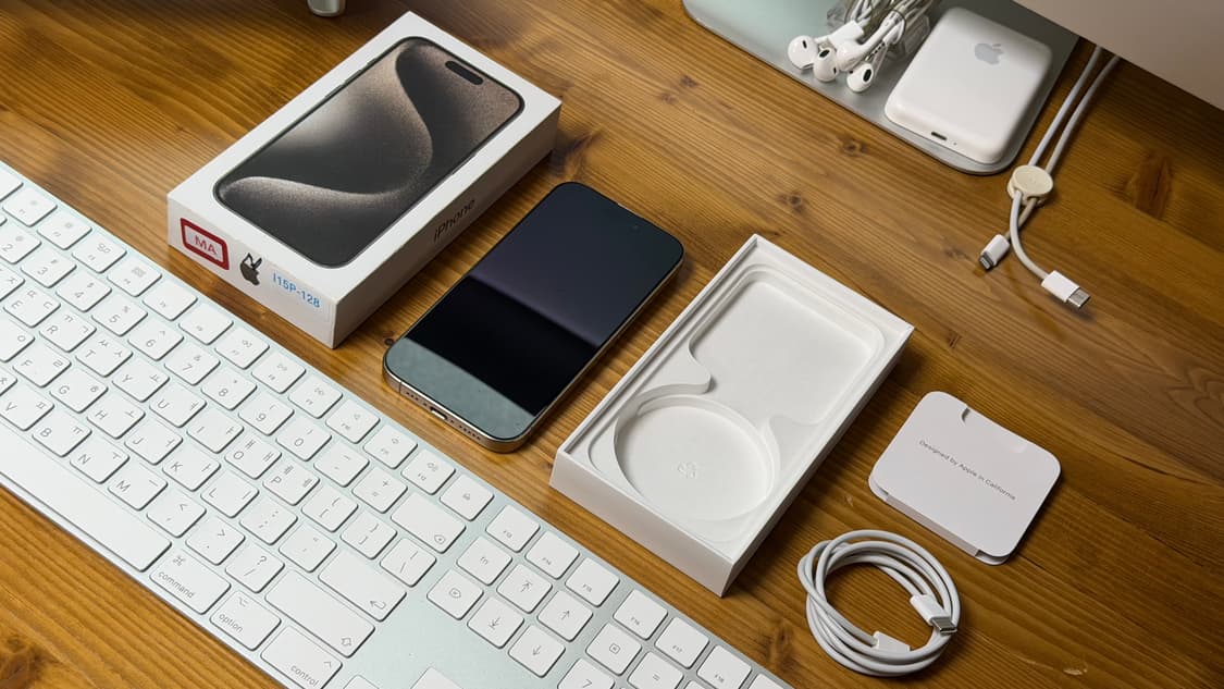 애플 - 아이폰 15 프로 (내추럴 티타늄), 128기가 상품이미지4