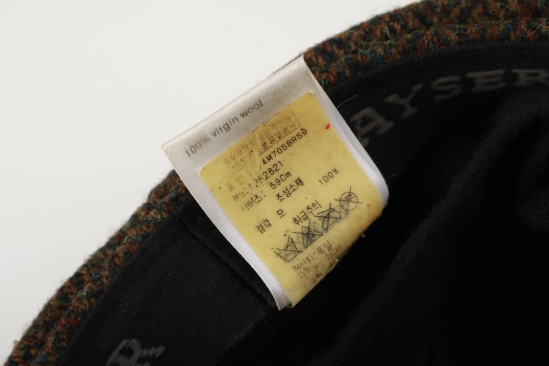 [59cm] 마이저 해리스트위드 뉴스보이캡 상품이미지5