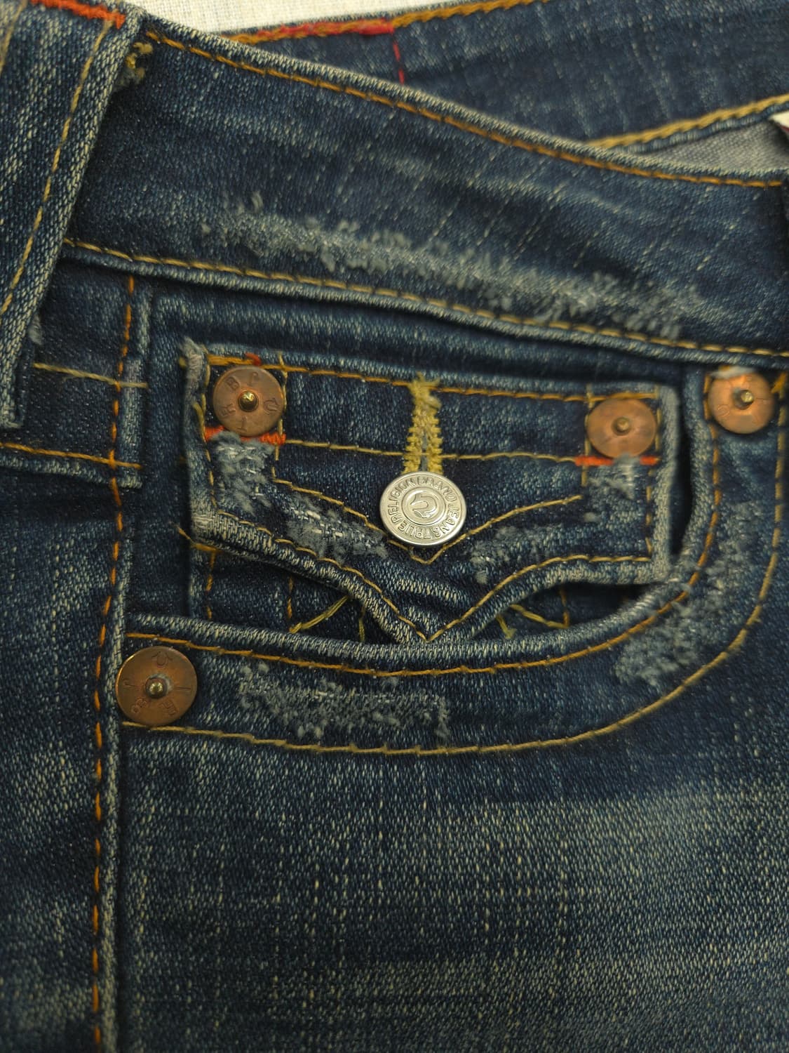 트루릴리젼 부츠컷 데님 청바지 상품이미지6