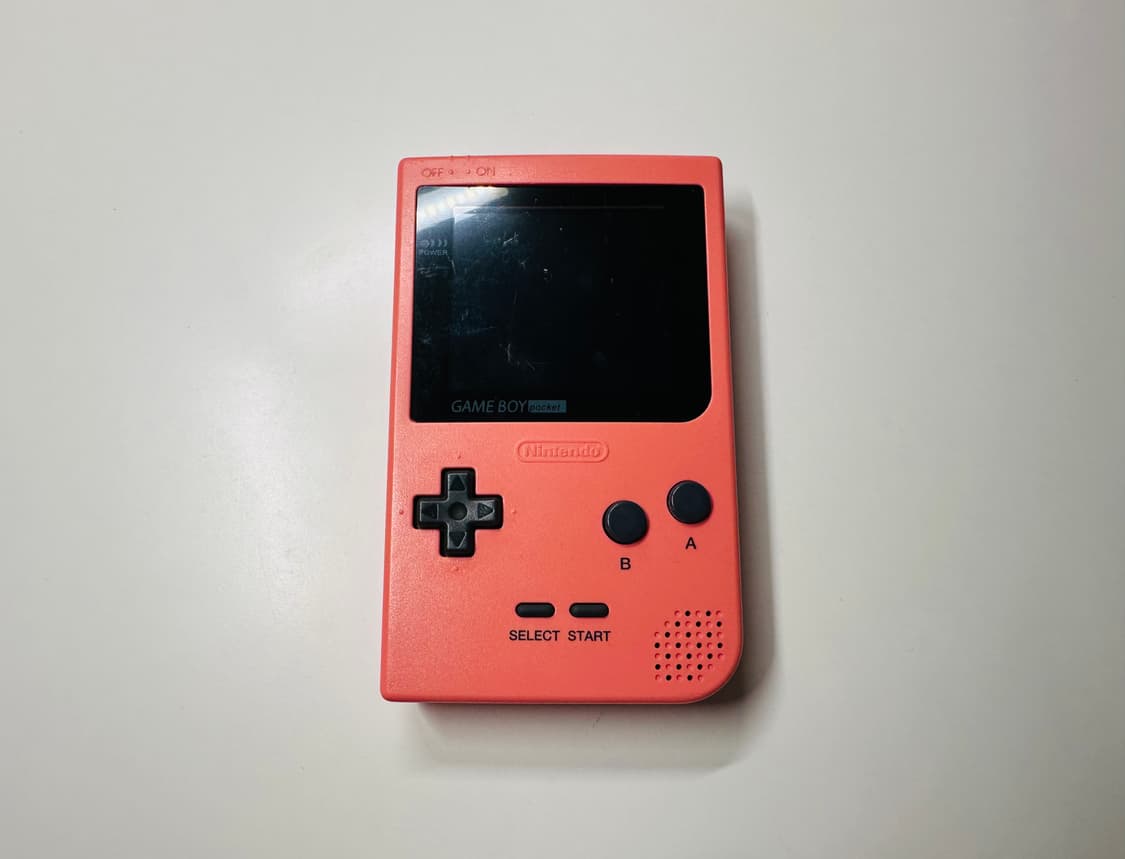 닌텐도 GBP 게임보이 포켓 핑크 IPS 백라이트 + 파라소닉 충전기 상품이미지2