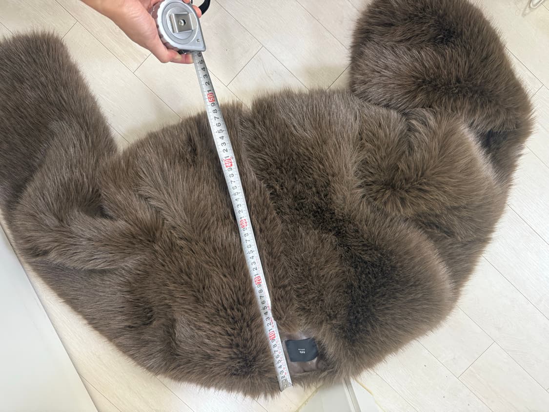 유명도매처 놉 브라운 퍼자켓 크롭자켓 상품이미지5