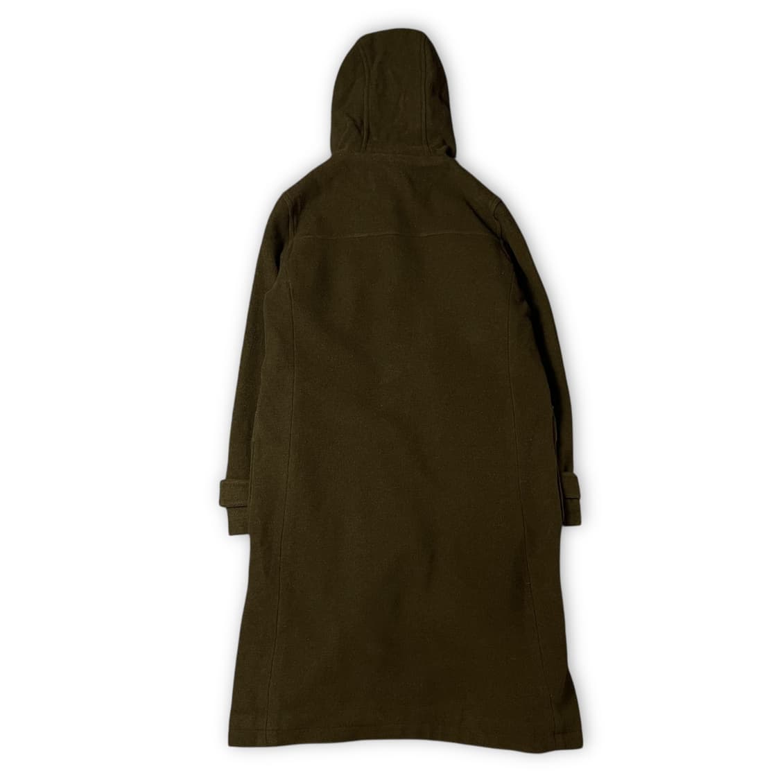 CARENNA 브라운 울 투포켓 롱 코트 상품이미지2