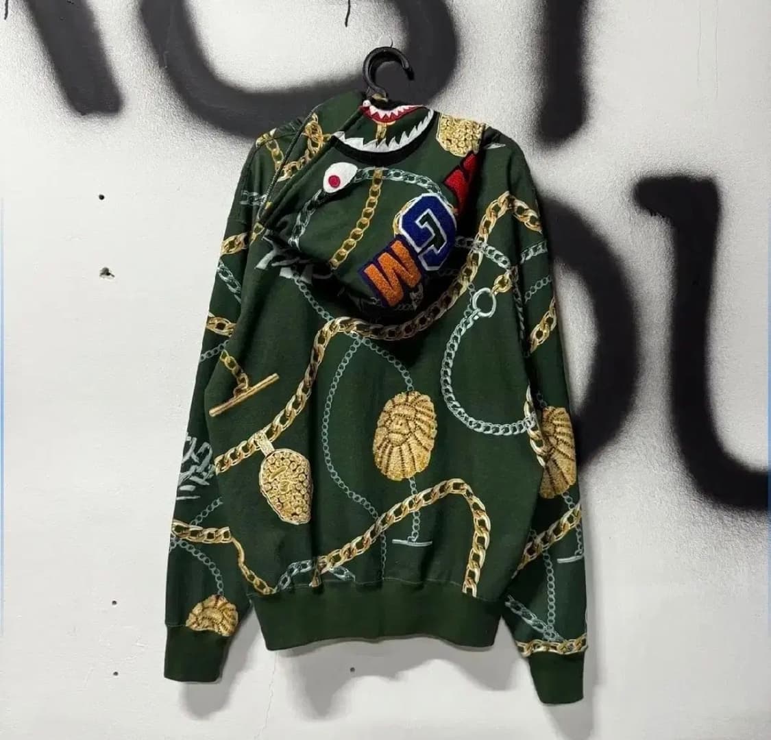 베이프 쥬얼 샤크후드 녹계 2xl 상품이미지1